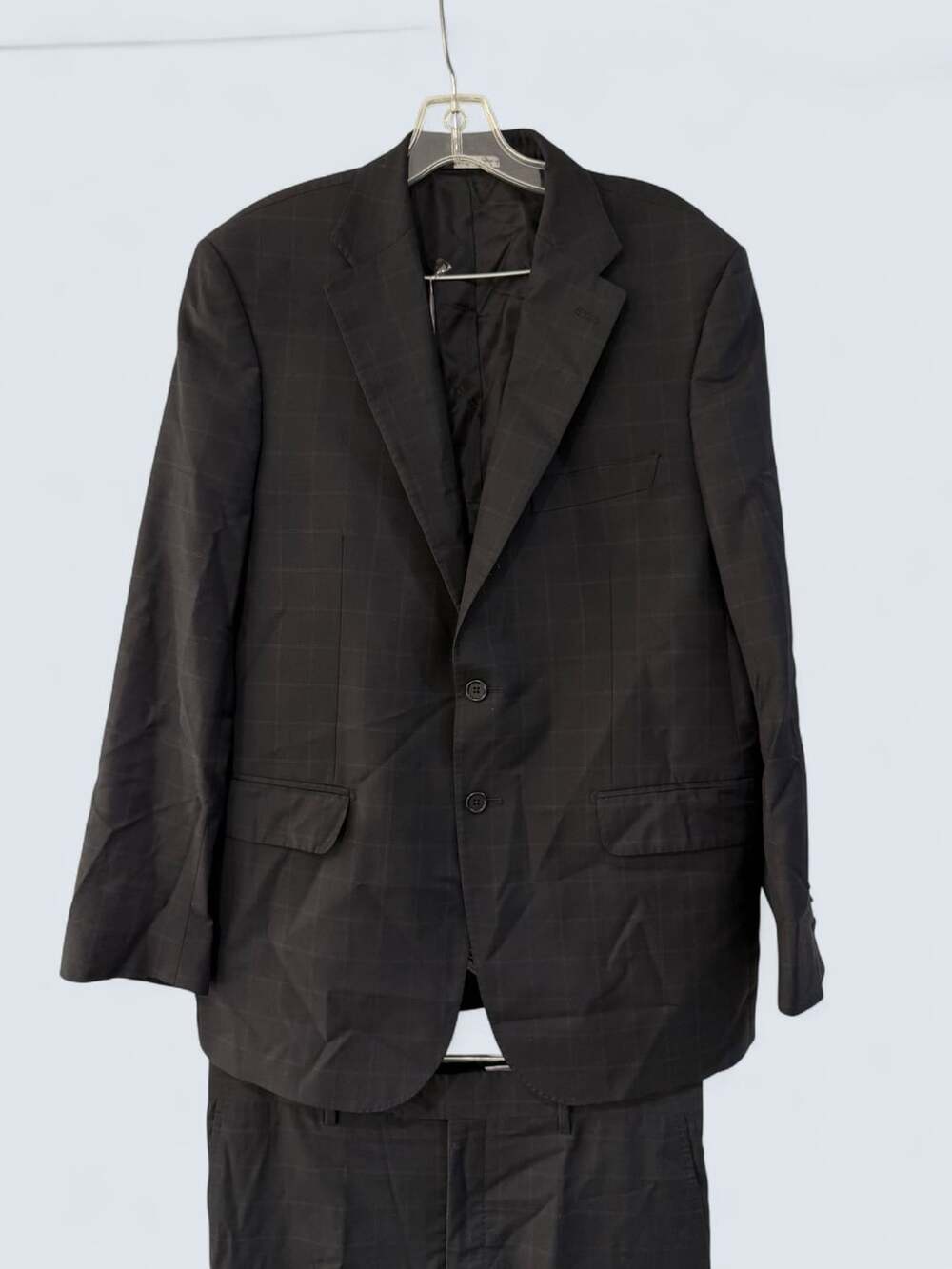 ERMENEGILDO ZEGNA Cloth Saks Fifth Avenue Suit 42R Wool Traveller Made in Italy - Picture 7 of 16